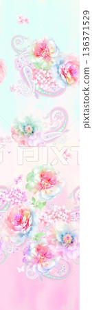 Delicate Pastel Floral Bear Bunny Panda Fruit Bird Kawaii Phone Wallpapers 136371529