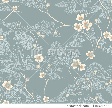 Delicate Pastel Floral Bear Bunny Panda Fruit Bird Kawaii Phone Wallpapers 136371582