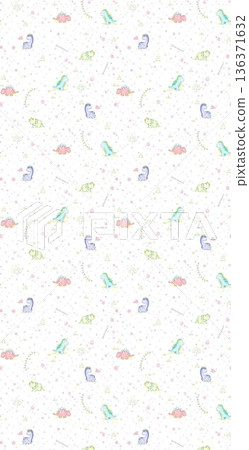 Delicate Pastel Floral Bear Bunny Panda Fruit Bird Kawaii Phone Wallpapers 136371632