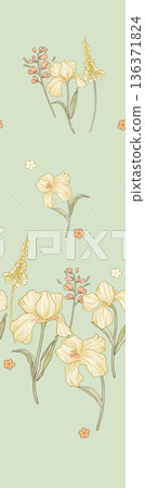 Delicate Pastel Floral Bear Bunny Panda Fruit Bird Kawaii Phone Wallpapers 136371824