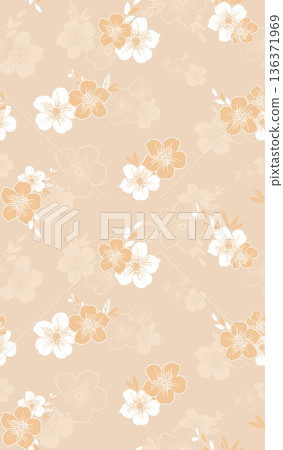 Delicate Pastel Floral Bear Bunny Panda Fruit Bird Kawaii Phone Wallpapers 136371969