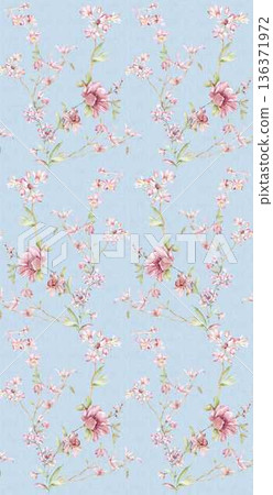 Delicate Pastel Floral Bear Bunny Panda Fruit Bird Kawaii Phone Wallpapers 136371972