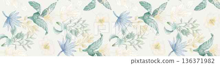 Delicate Pastel Floral Bear Bunny Panda Fruit Bird Kawaii Phone Wallpapers 136371982