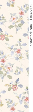 Delicate Pastel Floral Bear Bunny Panda Fruit Bird Kawaii Phone Wallpapers 136372140