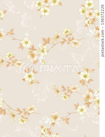 Delicate Pastel Floral Bear Bunny Panda Fruit Bird Kawaii Phone Wallpapers 136372226