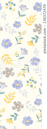 Delicate Pastel Floral Bear Bunny Panda Fruit Bird Kawaii Phone Wallpapers 136372476