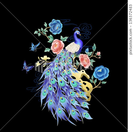 Delicate Pastel Floral Bear Bunny Panda Fruit Bird Kawaii Phone Wallpapers 136372483