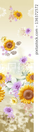 Delicate Pastel Floral Bear Bunny Panda Fruit Bird Kawaii Phone Wallpapers 136372572