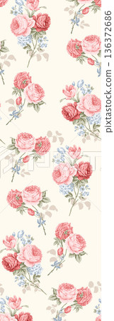 Delicate Pastel Floral Bear Bunny Panda Fruit Bird Kawaii Phone Wallpapers 136372686