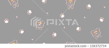 Delicate Pastel Floral Bear Bunny Panda Fruit Bird Kawaii Phone Wallpapers 136372734