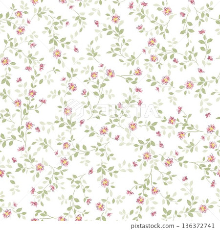 Delicate Pastel Floral Bear Bunny Panda Fruit Bird Kawaii Phone Wallpapers 136372741