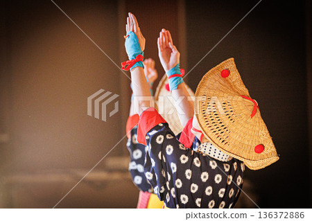 Image of dancing Morioka Sansa Odori 136372886