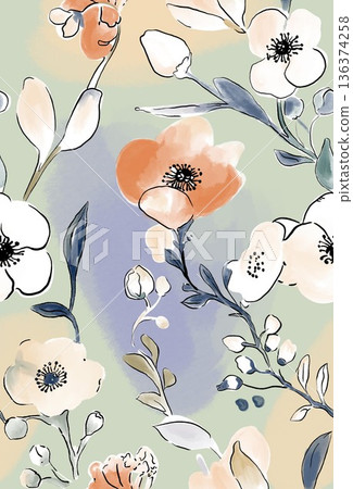 Beautiful Pastel Floral Polka Dot Watercolor Geometric Ornate Phone Wallpapers Beautiful Pastel Floral Polka Dot Watercolor Geometric Ornate Phone Wallpapers 136374258