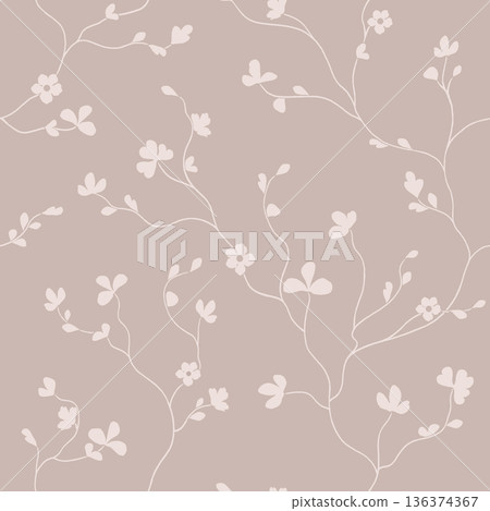 Beautiful Pastel Floral Polka Dot Watercolor Geometric Ornate Phone Wallpapers 136374367