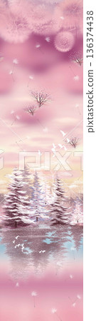 Beautiful Pastel Floral Polka Dot Watercolor Geometric Ornate Phone Wallpapers 136374438