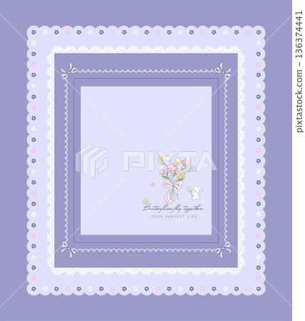 Beautiful Pastel Floral Polka Dot Watercolor Geometric Ornate Phone Wallpapers 136374441