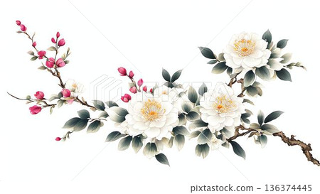 Beautiful Pastel Floral Polka Dot Watercolor Geometric Ornate Phone Wallpapers 136374445