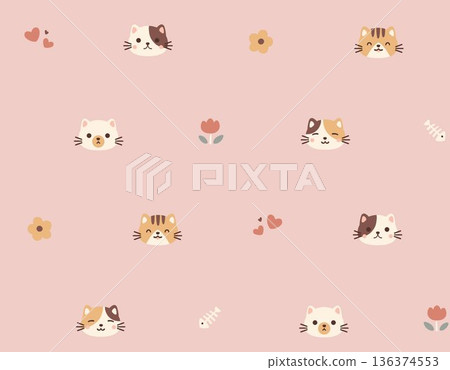 Beautiful Pastel Floral Polka Dot Watercolor Geometric Ornate Phone Wallpapers 136374553