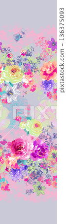 Dreamy Pastel Watercolor Floral Blossom Garden Landscape Elegant Phone Wallpapers Dreamy Pastel Watercolor Floral Blossom Garden Landscape Elegant Phone Wallpapers 136375093