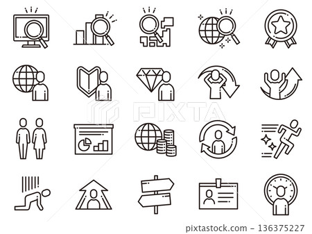 Business Human Icons 07 Business Human Icons 136375227