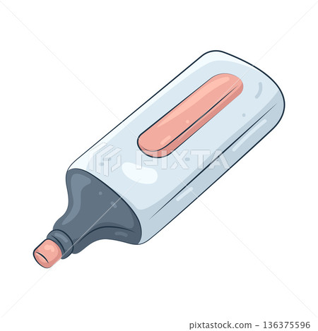 Illustration of highlighter  136375596
