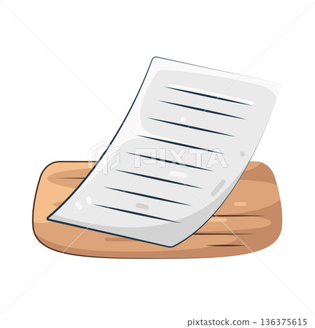 Illustration of Paper  136375615