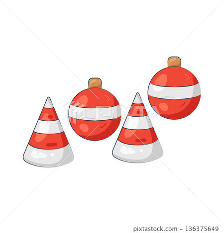 Illustration of Christmas ball Illustration of Christmas ball 136375649