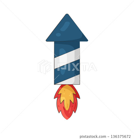 Illustration of firecrackers  136375672