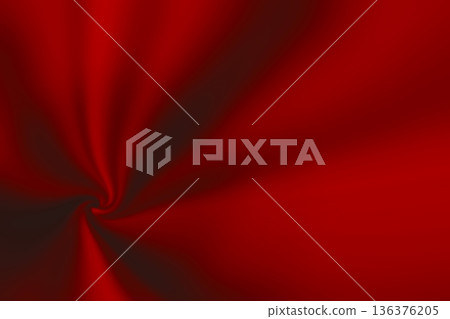 背景材料呈現出一種優雅、寧靜、柔和的紅色布料的陰影，被捏成螺旋狀並旋轉起來。 136376205