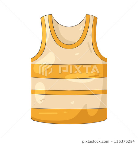 Illustration of swim tank top Illustration of swim tank top 136376284