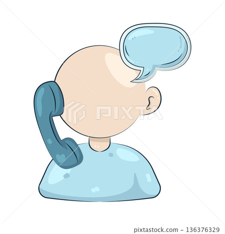 Illustration of call  136376329