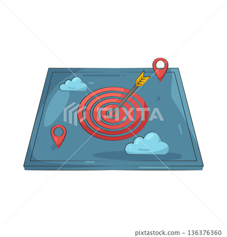 Illustration of goal Illustration of goal 136376360
