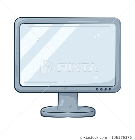 Illustration of monitor  136376376
