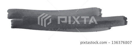 dark gray watercolor background. Artistic hand paint. Isolated on transparent background. dark gray watercolor background. Artistic hand paint. Isolated on transparent background. 136376807