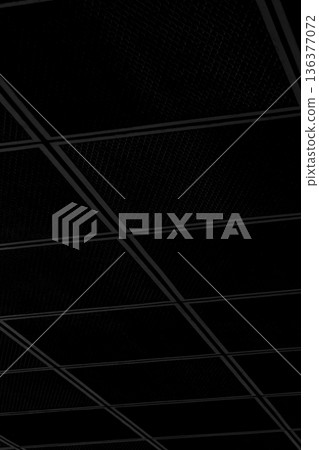 Architectural ceiling square pattern monochrome Architectural ceiling square pattern monochrome 136377072