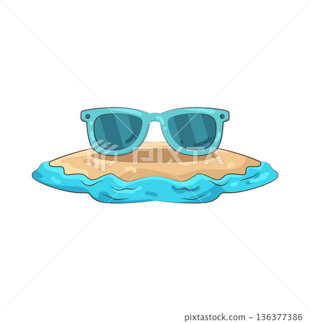 Illustration of Sunglasses Illustration of Sunglasses 136377386