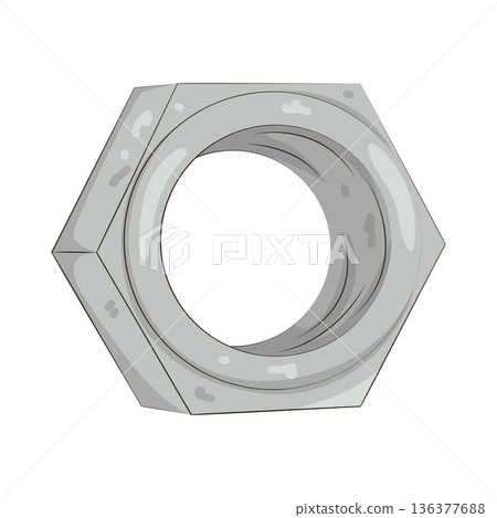 Illustration of nut Illustration of nut 136377688