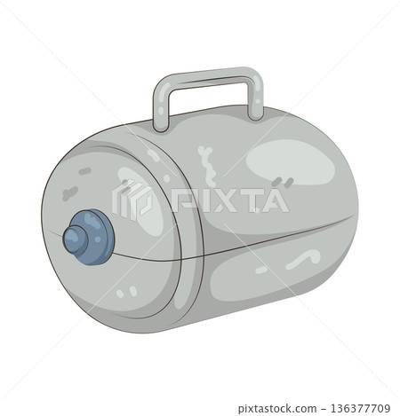 Illustration of gas tank Illustration of gas tank 136377709
