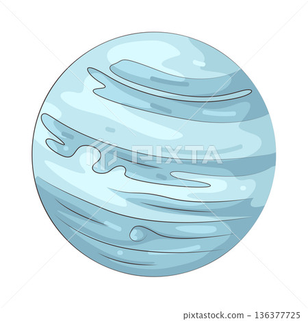 Illustration of Neptune  136377725