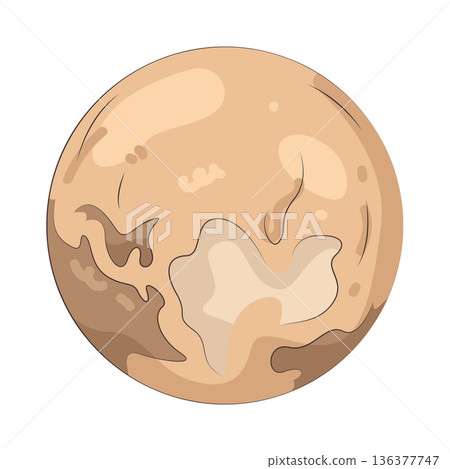 Illustration of Pluto  136377747