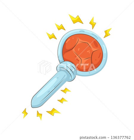 Illustration of magic wand Illustration of magic wand 136377762