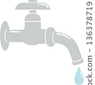 Water crew and water drops 136378719
