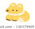可愛的狐狸插圖 可愛的狐狸插圖 136379909