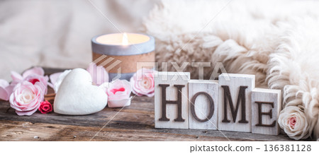 still life homely atmosphere in the interior still life homely atmosphere in the interior 136381128