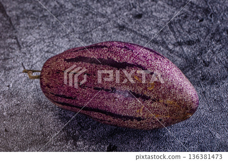 Fresh sweet exotic peppino melon Fresh sweet exotic peppino melon 136381473