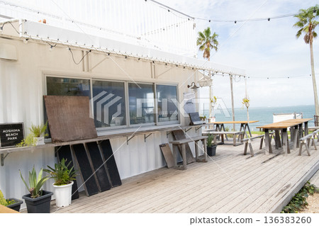Cafe with sea view Cafe with sea view 136383260