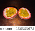 1 cut passion fruit 136383678