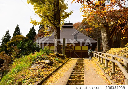 Shohoji Temple in Ouchijuku, a tourist attraction in Fukushima Prefecture Shohoji Temple in Ouchijuku, a tourist attraction in Fukushima Prefecture 136384039