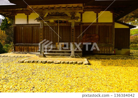 福島縣大內宿的聖法寺是福島縣的旅遊景點。 136384042