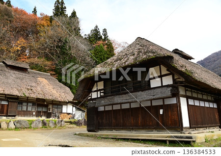 Ouchijuku, a tourist attraction in Fukushima Prefecture Ouchijuku, a tourist attraction in Fukushima Prefecture 136384533